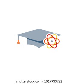 Atom Education Logo Icon Design