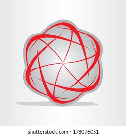 atom energy abstract symbol