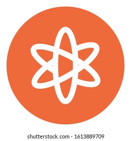
Atom, energy Bold Vector Icon which can be easily edited or modified
