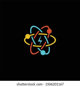 Atom Fusion Energy Nuclear, Spin Orbital Molecule And Atom