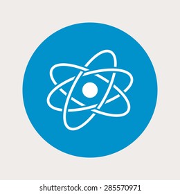 Atom icon. 