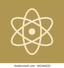 Atom Icon. 