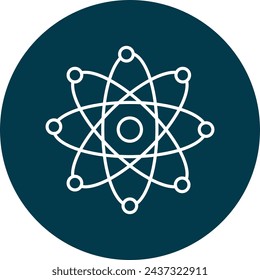 Atom Icon Design For Personal And Commercial Use