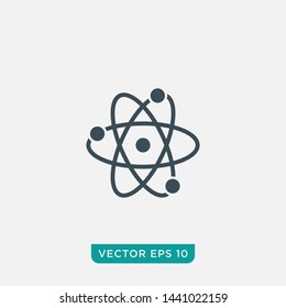 Atom Icon Design, Vector EPS10