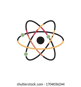 Atom Icon for Graphic Design Projects