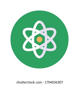 Atom Icon for Graphic Design Projects