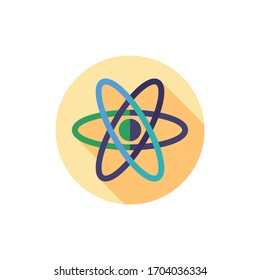 Atom Icon for Graphic Design Projects