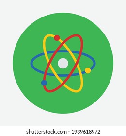 Atom Icon for Graphic Design Projects