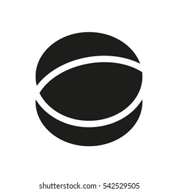atom icon illustration isolated vector sign symbol