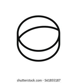 atom icon illustration isolated vector sign symbol