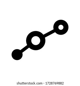icono de átomo o logotipo símbolo de signo aislado ilustración vectorial de alta calidad estilo negro iconos vectoriales
