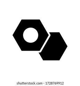 atom icon or logo isolated sign symbol vector illustration - high quality black style vector icons
