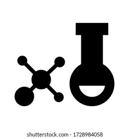 atom icon or logo isolated sign symbol vector illustration - high quality black style vector icons
