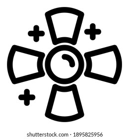 atom icon or logo isolated sign symbol vector illustration - high quality black style vector icons

