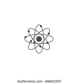atom icon. sign design
