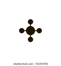 atom icon. sign design