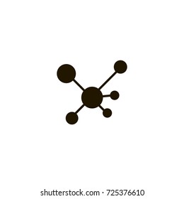 atom icon. sign design