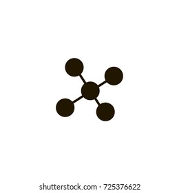 atom icon. sign design