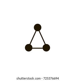 atom icon. sign design
