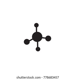 atom icon. sign design