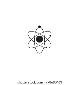 atom icon. sign design
