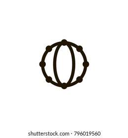 atom icon. sign design