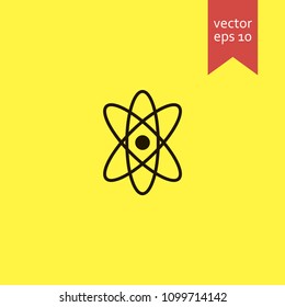 atom. atom icon. sign design. Vector EPS 10.