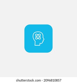 Atom icon sign vector,Symbol, logo illustration for web and mobile