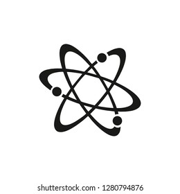 Atom icon symbol