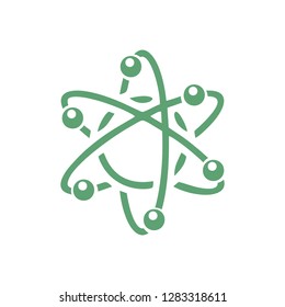 atom icon symbol