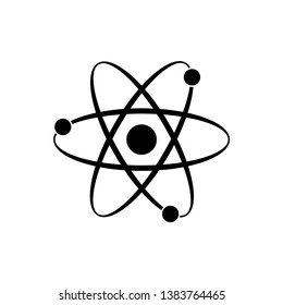 Atom Icon Symbol Vector Illustration - Vector