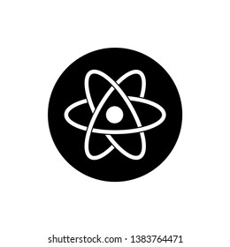 Atom Icon Symbol Vector Illustration - Vector