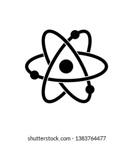 Atom Icon Symbol Vector Illustration - Vector