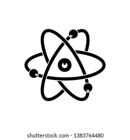Atom Icon Symbol Vector Illustration - Vector