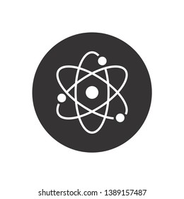 Atom Icon Symbol Vector Illustration