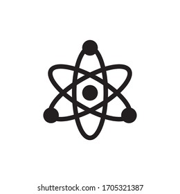 Atom Icon In Trendy  Design Vector Eps 10