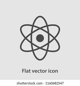 atom icon vector