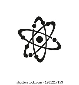 atom icon vector
