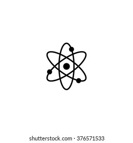 Atom icon. Vector icon