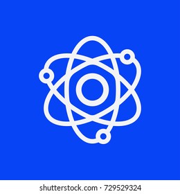 atom icon vector