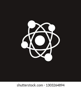 Atom icon. Atom vector design. Sign design. Vector design. Logo. Vector illustration