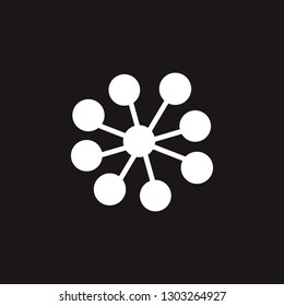 Atom icon. Atom vector design. Sign design. Vector design. Logo. Vector illustration