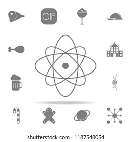 atom icon. web icons universal set for web and mobile