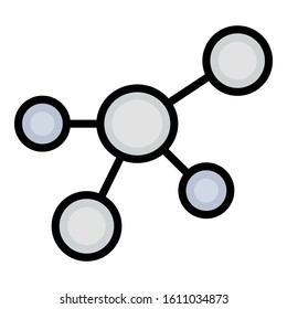 
Atom Isolated Vector icon which can be easily modified or edit
