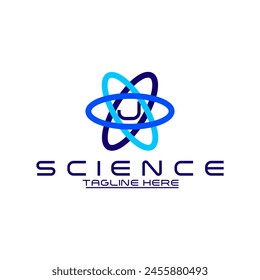 Atom Letter J Logo  Icon vector