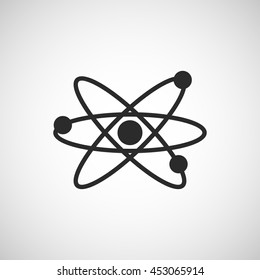 atom line icon