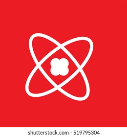 atom neutron Icon Vector Illustration
