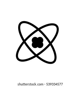 atom neutron Icon Vector Illustration