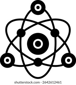 Vetor de design de novos ícones Atom