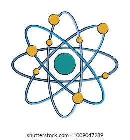 Atom science symbol